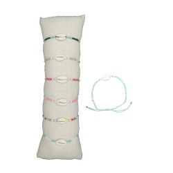 Lot de 35 Bracelets perles et coquillage